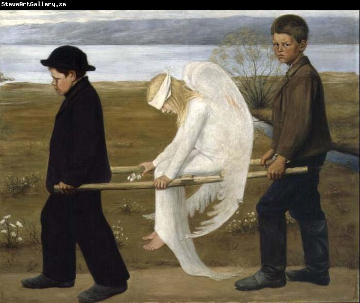 Hugo Simberg The Wounded Angel from 1903,